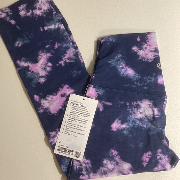 Lululemon Align 21” Blue Purple Dye 4 - Picture 4 of 7